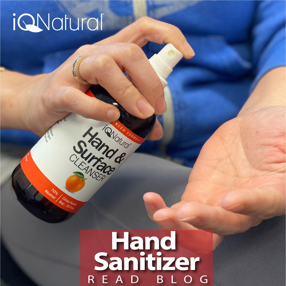 Cleansing Spray Hand Sanitizer: Formulated With Simple, Optimal Ingred ...