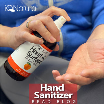 Cleansing Spray Hand Sanitizer: Formulated With Simple, Optimal Ingredients