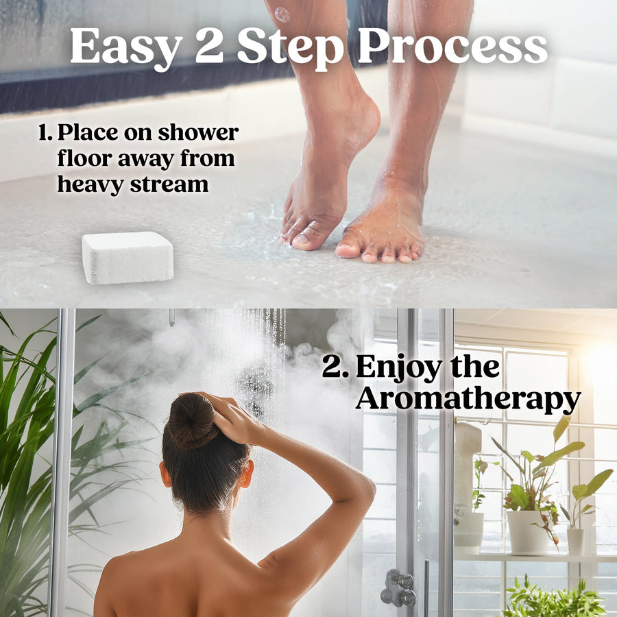 Eucalyptus Shower Steamers - 14 Piece - iQ Natural 