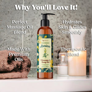 Soothing Anica Massage Oil - iQ Natural 