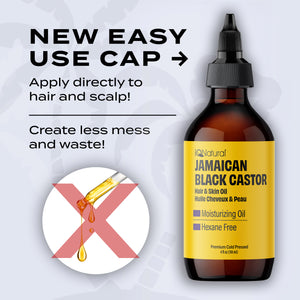 Jamaican Black Castor 4 oz - iQ Natural 