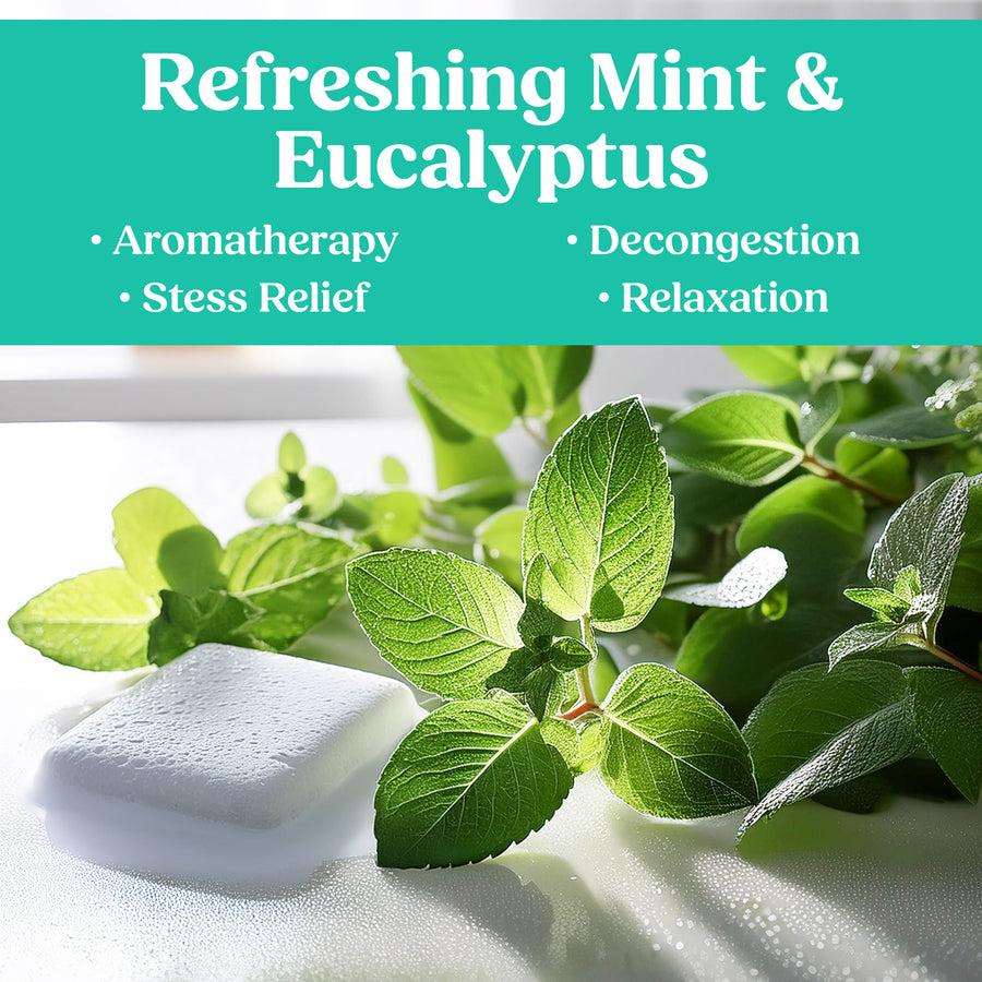 Eucalyptus Shower Steamers - 14 Piece - iQ Natural 