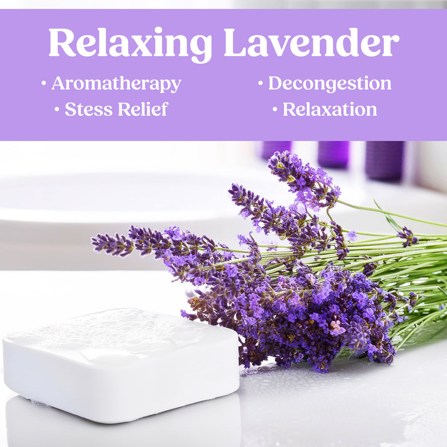Lavender Shower Steamers - 14 Piece - iQ Natural 