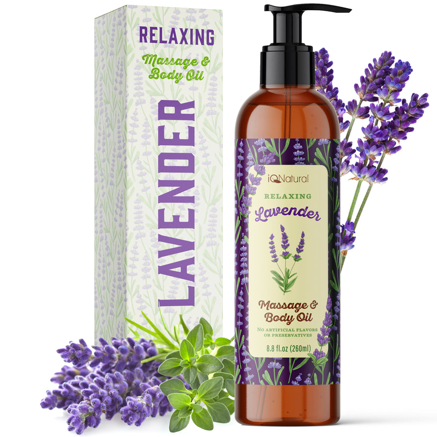 Relaxing Lavender Massage Oil