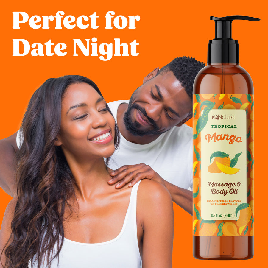 Mango Kissable Massage Oil - iQ Natural 