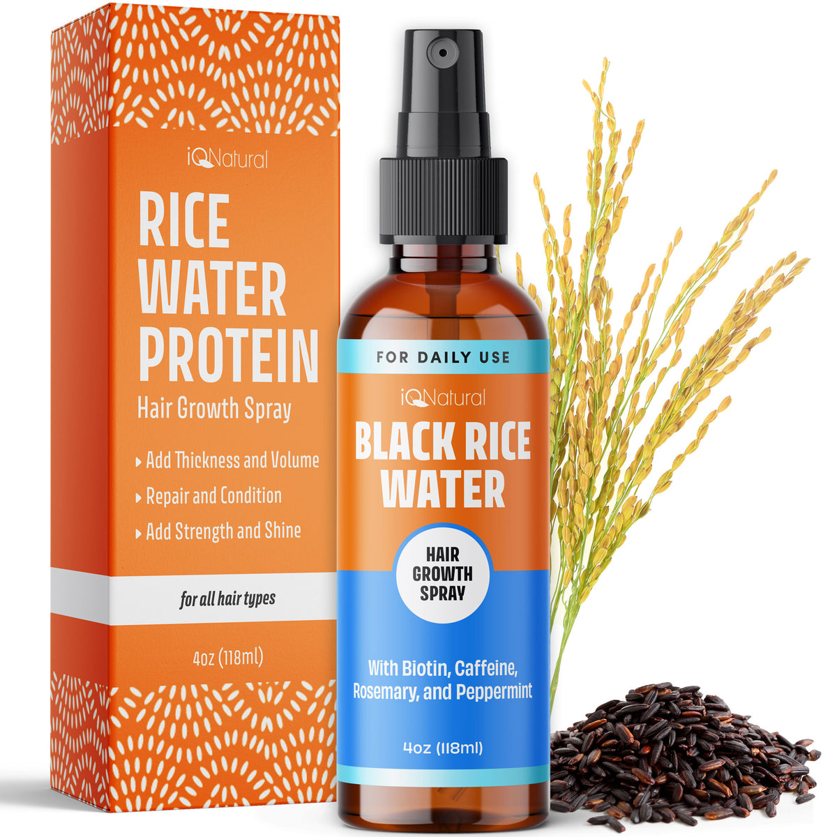 Ricewater Spray – iQ Natural