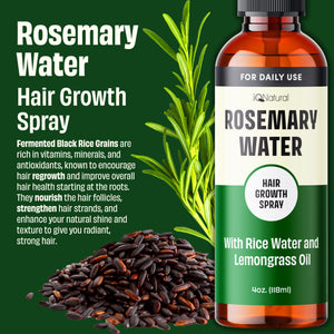 Rosemary Spray with Rice Water - iQ Natural 