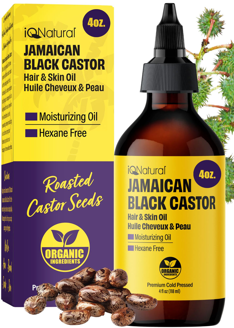 Jamaican Black Castor 4 oz - iQ Natural 