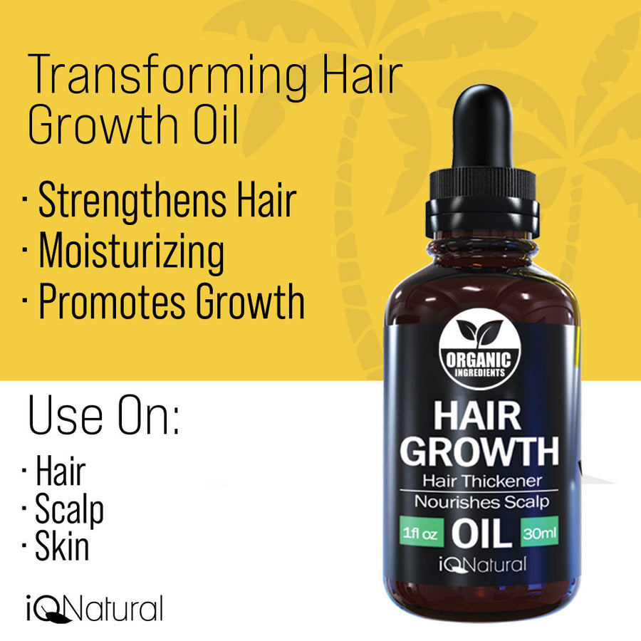 Hair Growth Oil - iQ Natural 
