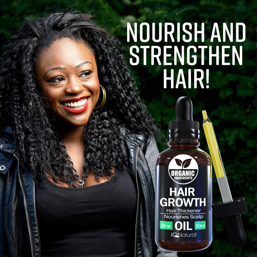 Hair Growth Oil - iQ Natural 